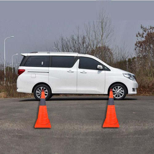 annurssy 28 inches collapsible traffic cone with led light multi-function pop-up - Picture 6 of 9
