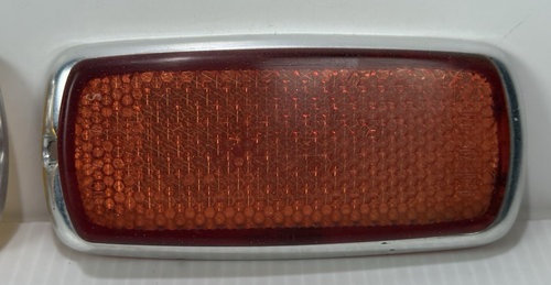1975 Mercedes Benz W114 W115 300D Front Rear Side Fender Amber Red Marker Lens - Picture 4 of 12