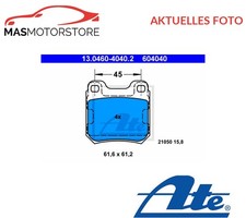 SATZ BREMSBELÄGE BREMSKLÖTZE HINTEN ATE 130460-40402 A NEU OE QUALITÄT