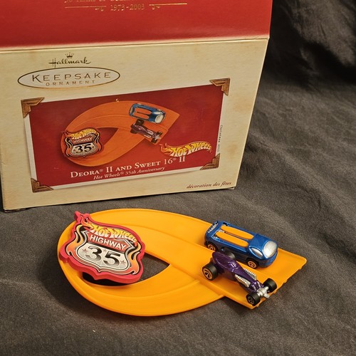 Hallmark Deora II & Sweet 16 II Hot Wheels 35th Anniversary Ornament - ohne Box - Bild 5 von 6