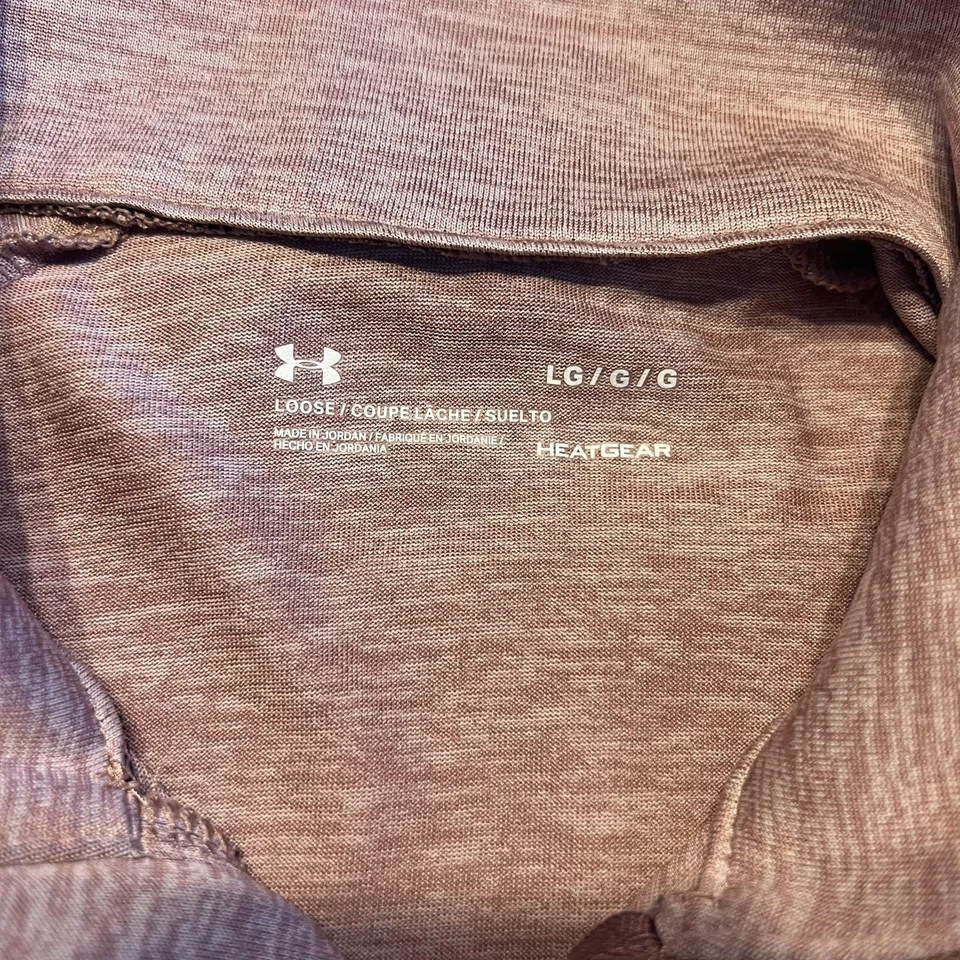 Suéter Under Armour Performance Heat Gear para mujer media cremallera manga larga talla L Foto 3 de 4