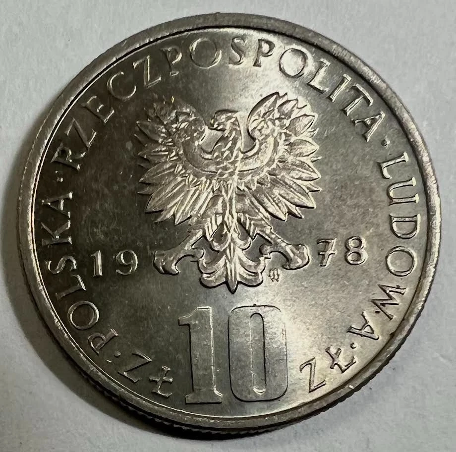 POLaND - 10 Zlotych 1978 Boleslaw Prus - The Polish People's Republic * UNC - Image 2 of 2