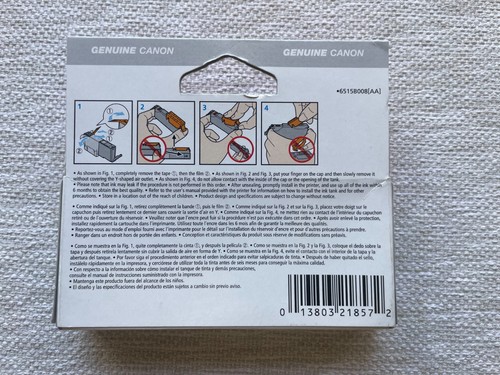 Canon Pixma 251 Magenta ink cartridges (set of 2) Factory sealed (Free shipping) - Afbeelding 2 van 5