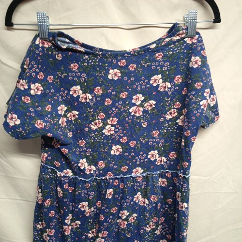 Abito donna blu con stampa floreale Old Navy junior taglia XL 14-16 - Foto 7 di 15