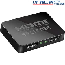 Active HDMI Splitter Powered Amplifier 1x2 4K 2160P 1080P Screen Mirroring