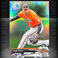 2017 Bowman Chrome Prospects - Jomar Reyes #/499 - #BCP137 REFRACTOR ORIOLES