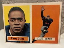1957 Topps #19 Perry Jeter Chicago Bears EXMT