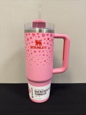 Stanley Cup Quencher Valentine’s Day 2025 Sweet Hearts 30 oz Tumbler Pink NEW