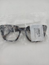 Warby Parker Lorena Wide Eyeglass Frames Womens New Tortoise Black Currant Glass