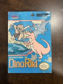 Adventures of Dino Riki Nintendo NES Complete CIB