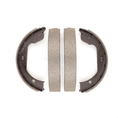 Rear Disc Rotors Ceramic Pads Parking Shoes Kit For BMW X6 xDrive35i From 10 08 - Picture 10 of 12