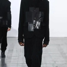 Junya Watanabe Men Wool Patchwork Jacket XS - Brand New