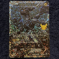 MINT ~ Zekrom Full Art Celebrations 114/114 Pokemon TCG Card