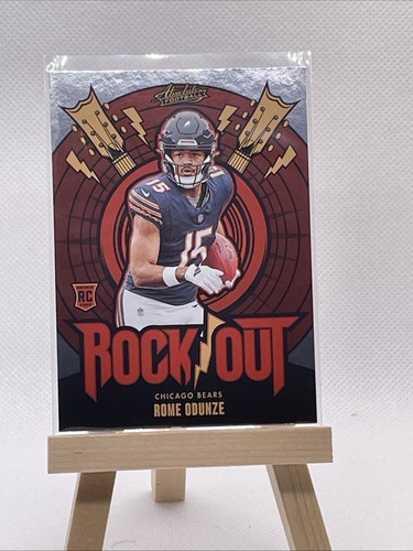 2024 Panini Absolute - Rock Out Rome Odunze #RO-ROE (RC)