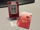 2024 Pamp Love is Precious Heart Holographic 50 Gram Silver Bar - In Assay
