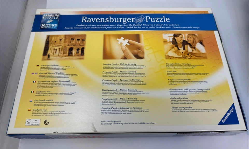 Ravensburger 3000 Piece Puzzle Skyline Of Famous Buildings North American RARE - Image 3 of 3