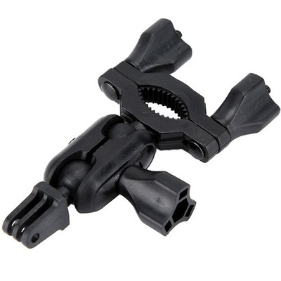 Car Rearview Mirror Camera Support Kit 360° Rotating Driving Recorder Brack SAL