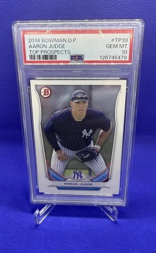 2014 Bowman Draft Picks Top Prospects #TP39 Aaron Judge Yankees RC Rookie PSA 10