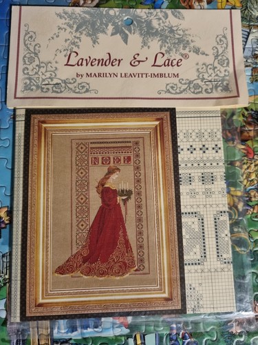 Lavender & Lace, counted cross stitch chart / pattern 'Celtic Christmas'