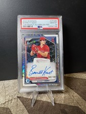Barrett Kent PSA 10 2024 Bowman Chrome 1st Mini-Diamond Auto /100 #CPA-BK Angels