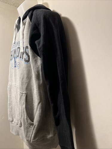 Kansas City Royals 2015 World Series Champions Large Hands HighSweatshirt Hoodie - Picture 2 of 6