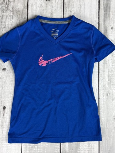 Nike Girls (4) Shirts (1) Legging Size XS Multi-Color Graphic Logo Athletic 0021 - Picture 4 of 6