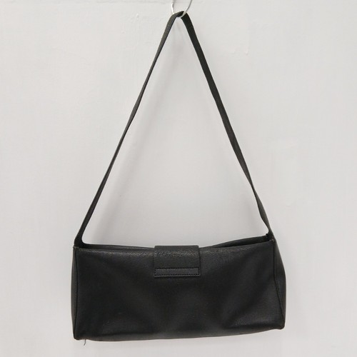 Coccinelle Black Leather Shoulder Bag Small Baguette RMF17-SM - Picture 5 of 10