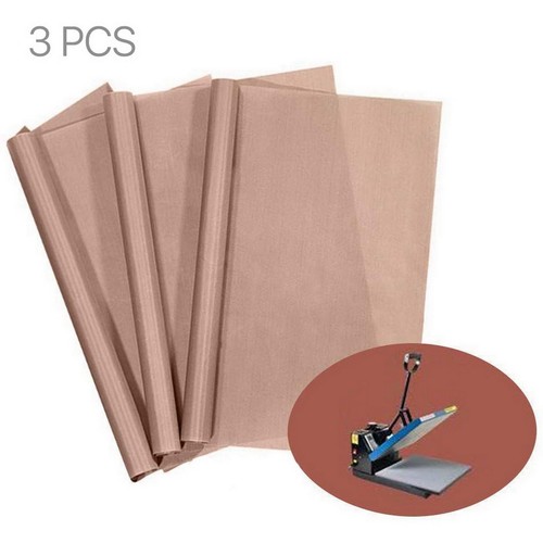 3 Pack PTFE Teflon Sheet 16x24 Inch Heat Press Transfer Non Stick Protective - Picture 2 of 14