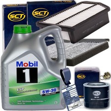 FILTER SET+MOBIL 1 5W30 ÖL passend für HYUNDAI i30 GD KIA CARENS 4 CEED 1.4-2.0