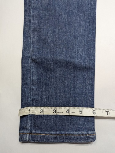 NUEVO Jeans para hombre Levi's 512 ajustados cónicos 28x30 azul lavado medio precio de venta sugerido por el fabricante 69 USD - Imagen 10 de 11