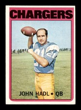 1972 Topps #15 John Hadl  EX+ X2619765