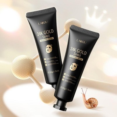 LAIKOU 24K Gold Sakura Peel Off Face Mask Blackhead Remover Skin Care