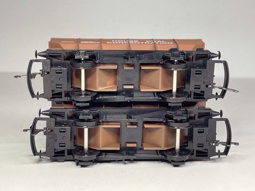 2x Dapol B124 BR 21T Hopper Wagons ‘House Coal Concentration’ Brown - NMIB - Picture 7 of 11