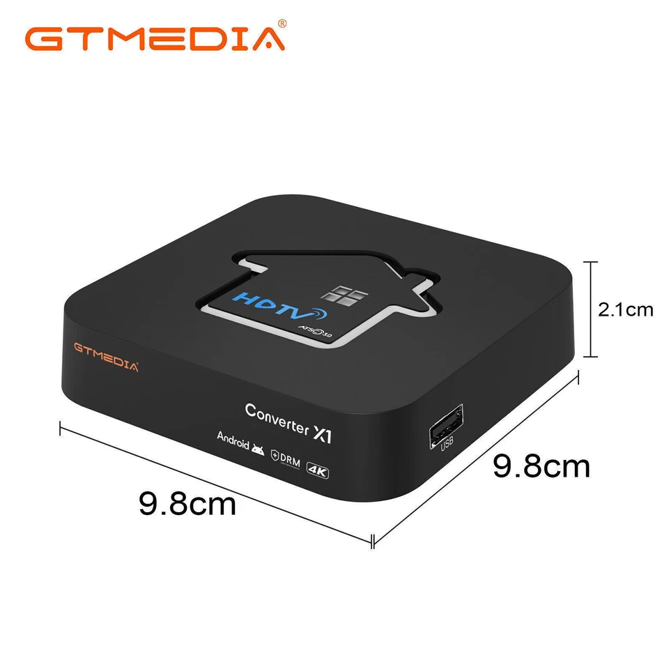 4K UHD ATSC 3.0 Digital Terrestrial TV Tuner ATSC Converter Smart TV Box Player - Image 4 of 4