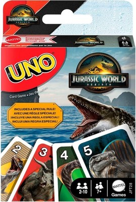 MATTEL JFT28 UNO Jurassic World Rebirth NEU & OVP