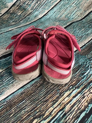 TEVA TIRRA Girls Summer Water Athletic Sandals Toddler Girl SIZE 11 Pink - Picture 4 of 6