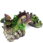 Aquarium Ornament Photography Prop Fish Tank Bridge Landscape Tree Decoration