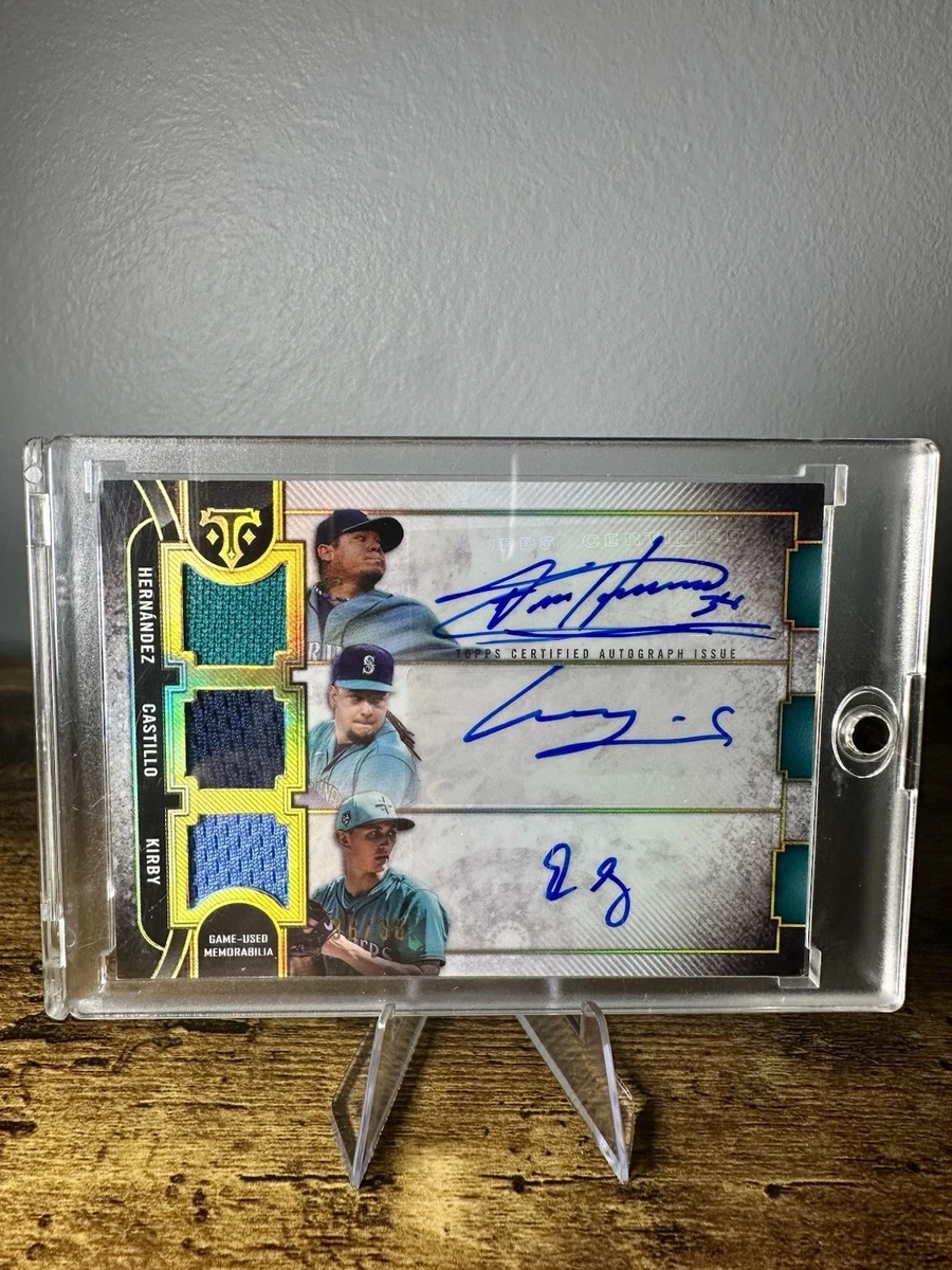 Felix Hernandez Autographed Baseball Sports Trading Cards