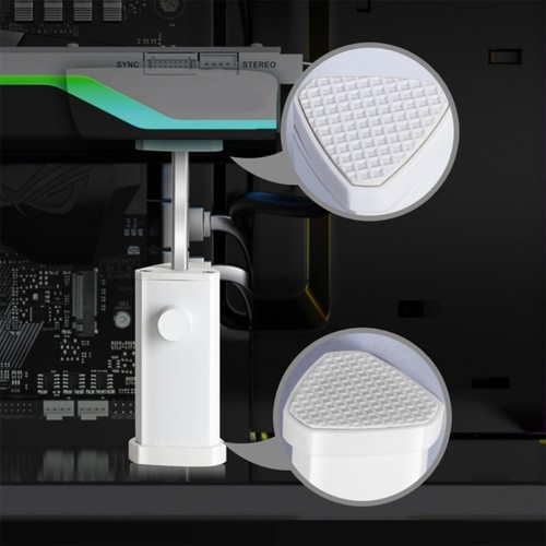 Graphics Card Stand with Height Adjust Perfect for DIY Enthusiasts Users - Afbeelding 4 van 10
