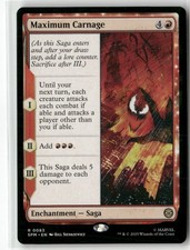 Maximum Carnage 83 NM MTG Marvel's Spider-Man Magic