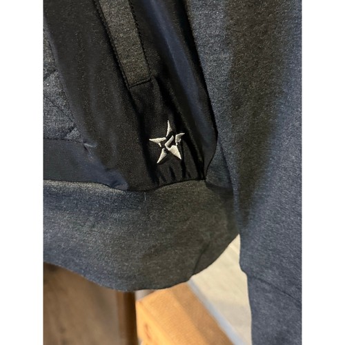 REBEL ATHLETIC Black Zip Jacket Sweatshirt youth size L - Picture 5 of 7
