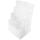  Literatur-Organizer, Zeitschriftenhalter, 3-stöckig, Papierhalter, Ständer,