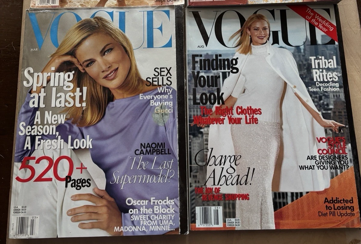 25+ Vogue Magazines 1980-1999 for sale | Updated Oct 2026
