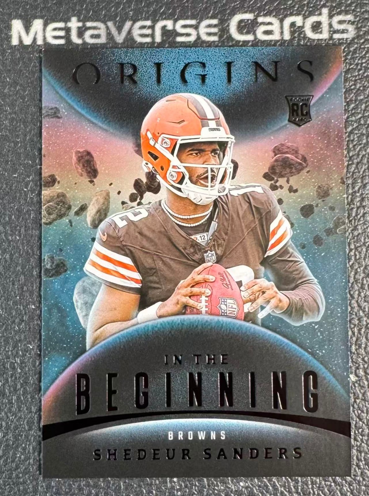2025 Panini Origins Shedeur Sanders RC In the Beginning SSP #2