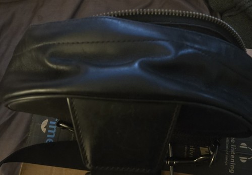 Used COACH Body Shoulder Sling Signature Monogram Leather Bag - Bild 5 von 6