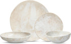 Cloud Terre by Collection No 2 Stoneware 16 Piece Dinnerware Set, Service for 4