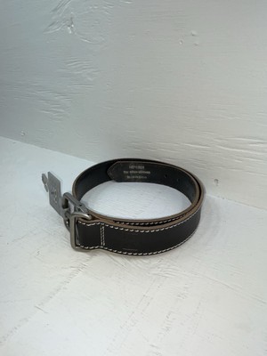 ブラック1枚 New Black Genuine Leather HD Xtreme 32” Belt #N2711801 JJ-36