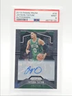 JAYSON TATUM 2019-20 PANINI PRIZM AUTOGRAPH BASKETBALL AUTO PSA 9