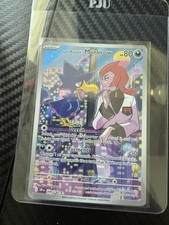 Team Rocket's Murkrow 200/182 Illustration Rare Pokemon TCG Destined Rivals NM