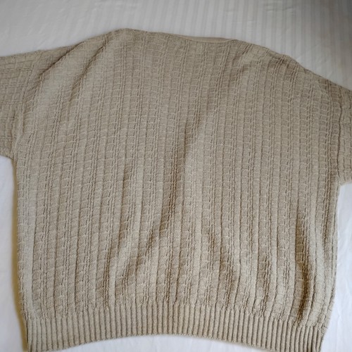 Roundtree York Sweater XXL Cardigan Chunky Knit Fisherman 90s Grandpa Preppy - Picture 11 of 14